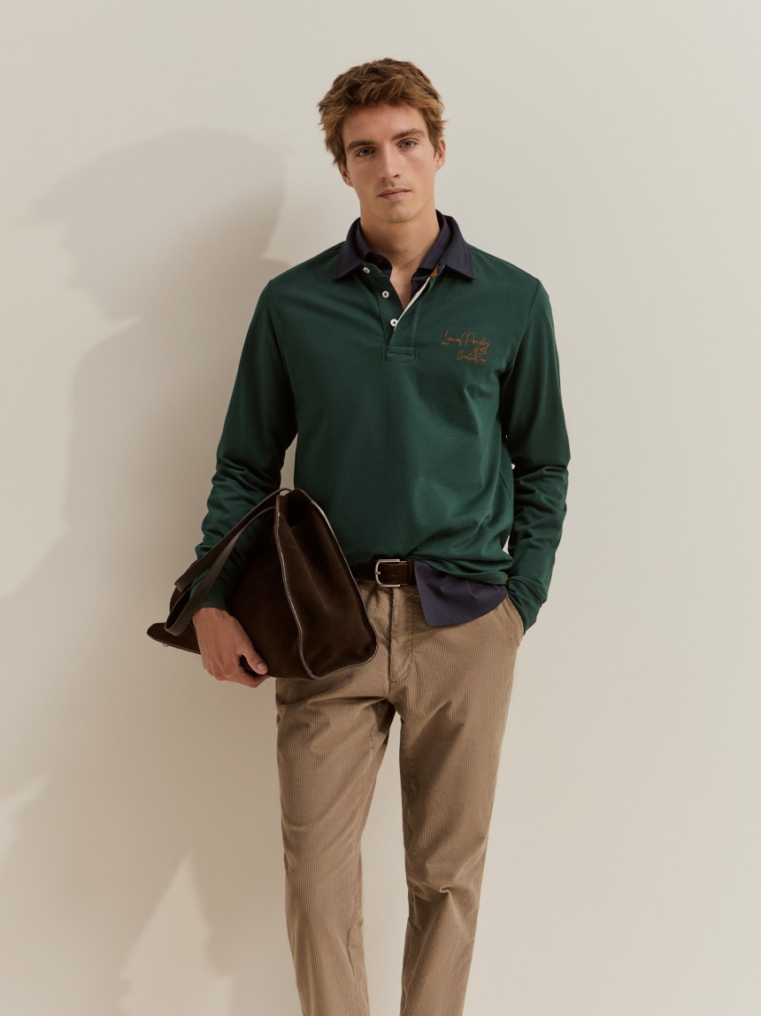 Polo rugby de algod�o