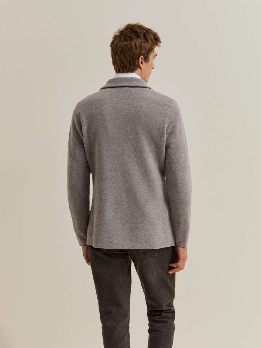 Blazer de malha com l�