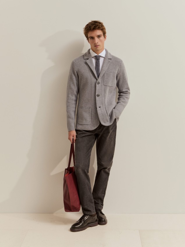 Blazer de malha com l� - Image product
