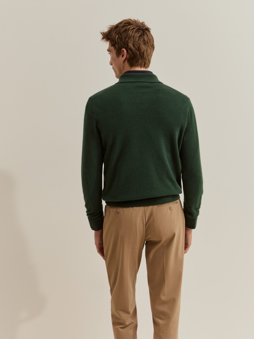 Polo de lana y cachemir