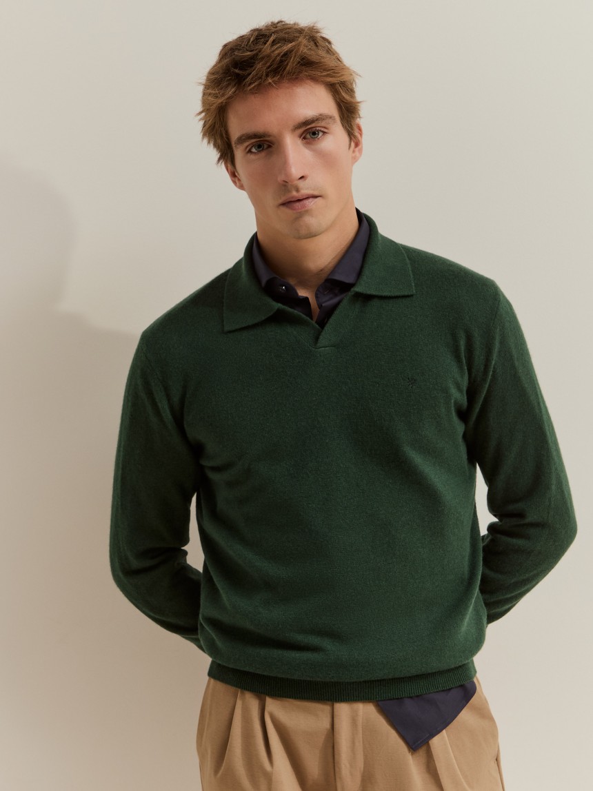 Polo de lana y cachemir
