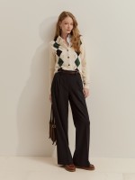 Classic pleated trousers