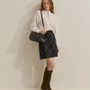 Flowy blouse with front opening