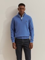 Camisola meio fecho com l�
