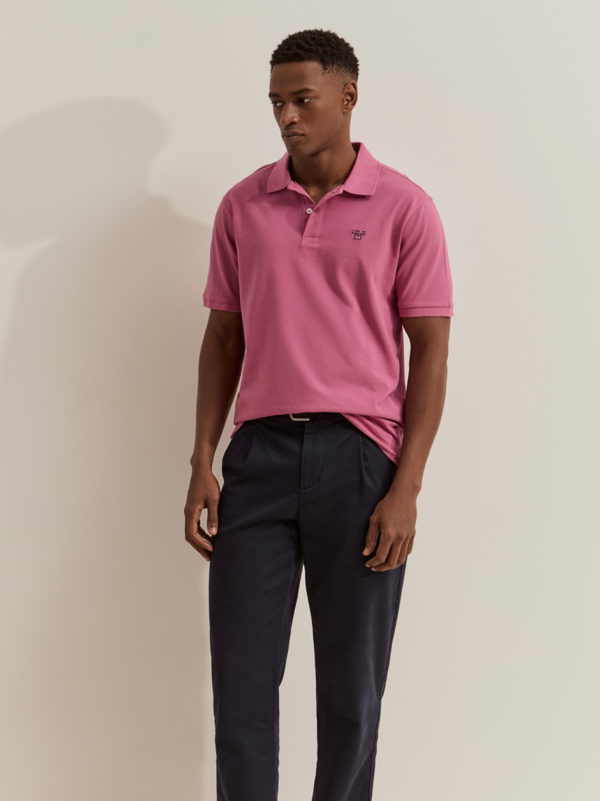 Polo piqu� regular fit de algod�o