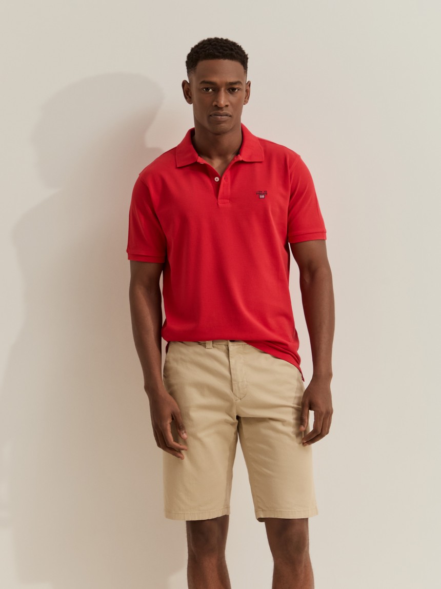 Polo piqu� regular fit de algod�o