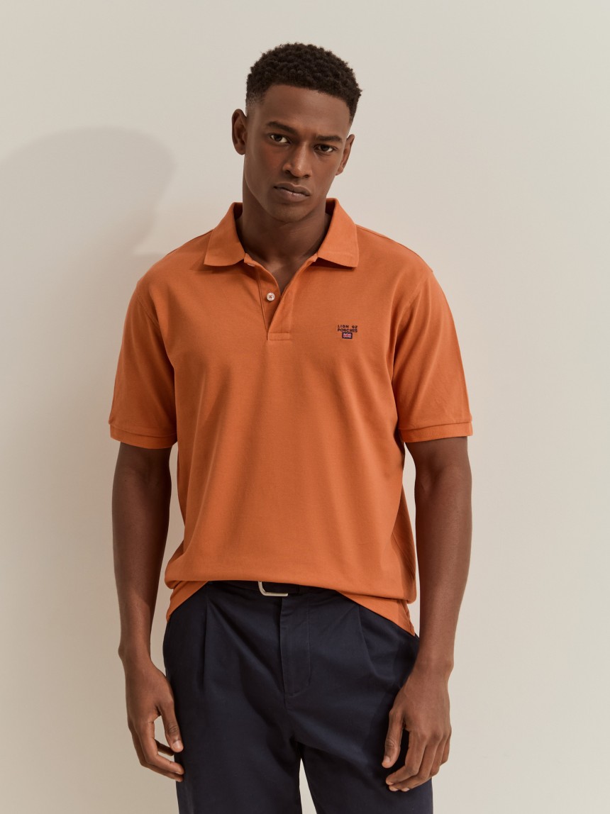 Polo piqu� regular fit de algod�o