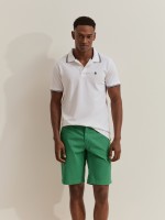 Polo piqu� slim fit com riscas