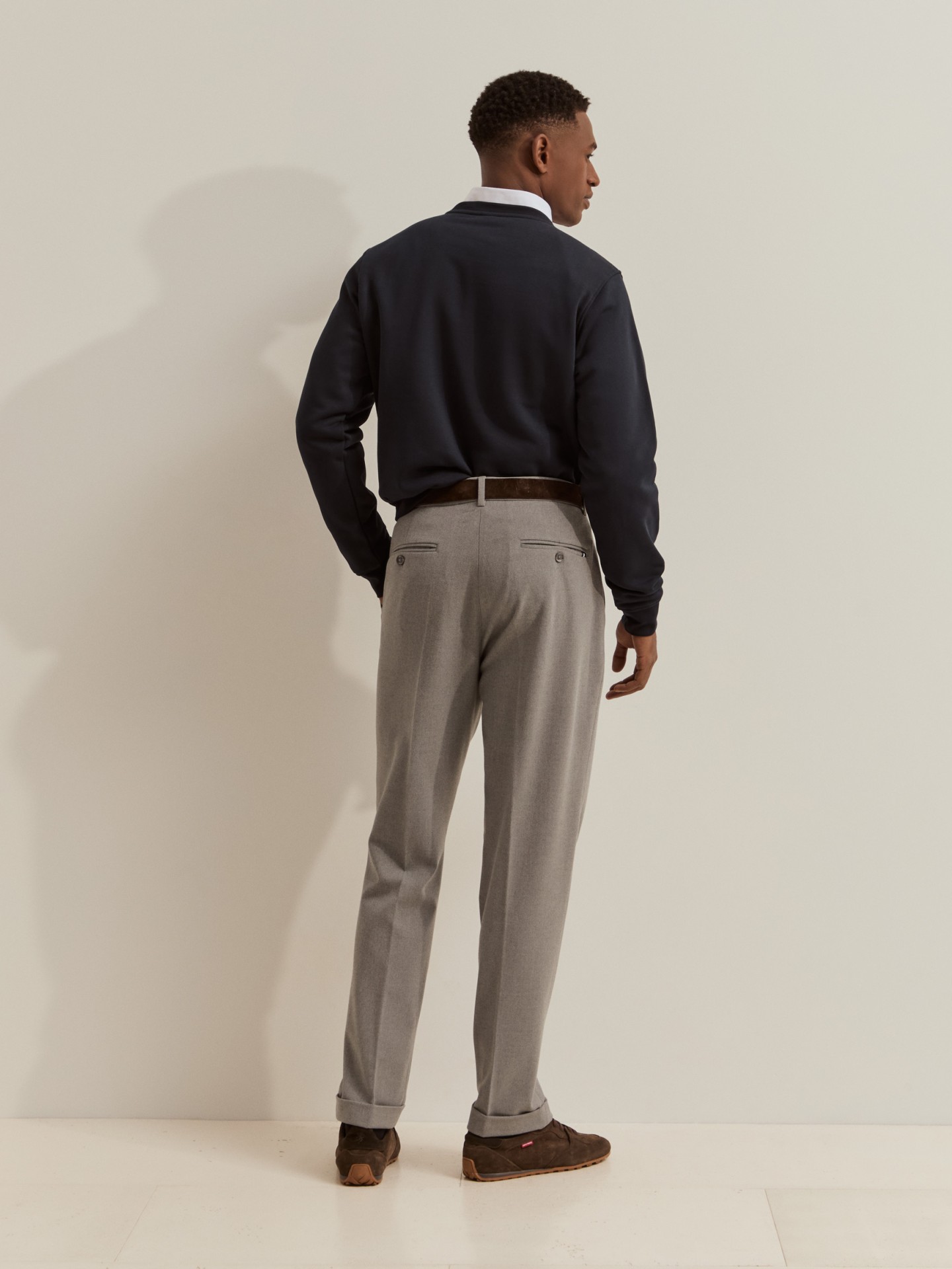 Calças regular fit