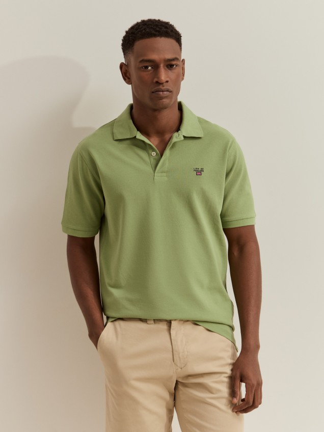 Polo piqu� regular fit de algod�o - Image product